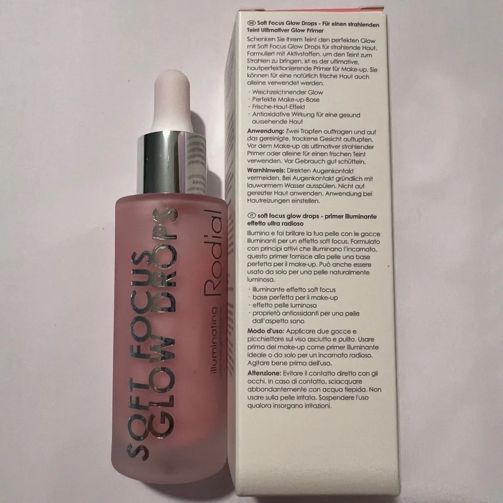 Rodial Soft Focus Glow Drops Illuminating Primer - Pink